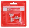 Kit Conector C/4 Pecas 1 Saida Borne 15A Vermelho Eletrofita