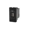 Modulo Tomada Carregador Usb 1,5a Preto Pial Plus+ Legrand