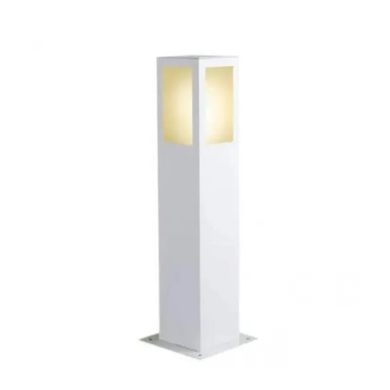 Poste Balizador 1Xe27 123 45Cm Branco Ancora
