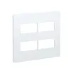 Placa 4X4 4 Postos Esatta Branco Weg