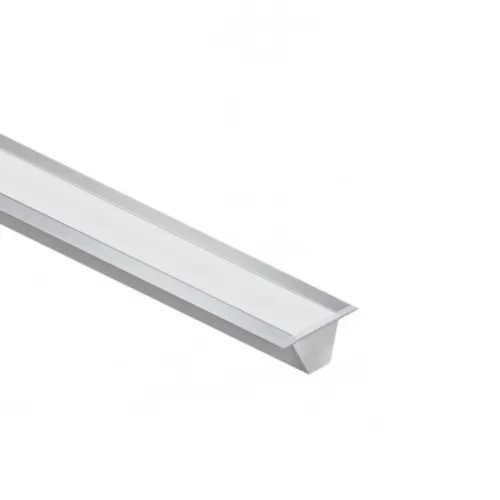Perfil De Embutir Gesso Grande Branco 19W IP33 12V 2700K 2200mm MisterLed