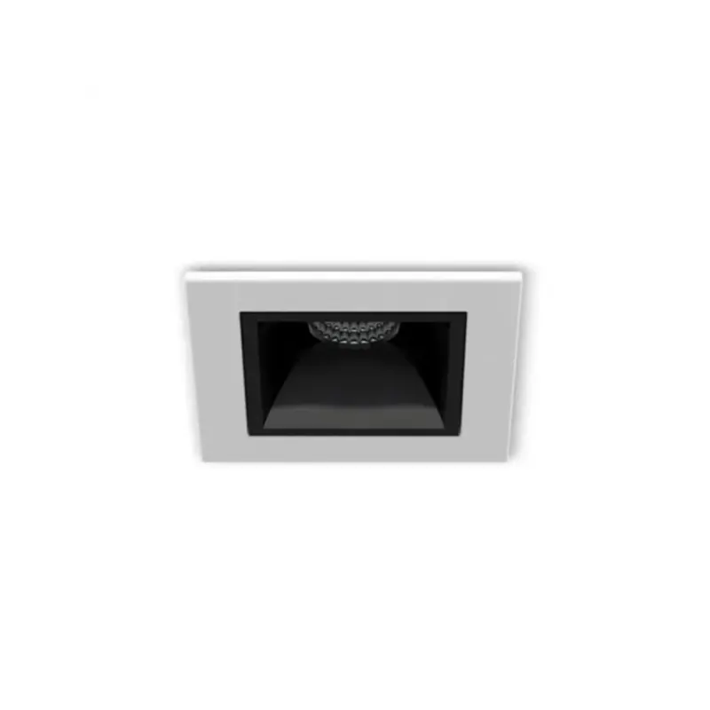 Luminaria Embutir Pontual Fixo 3W 2700K Picco Borda Branco Interlight