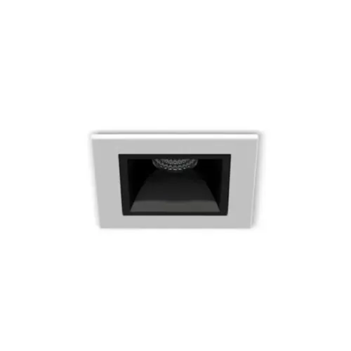 Luminaria Embutir Pontual Fixo 3W 2700K Picco Borda Branco Interlight