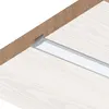 Perfil De Embutir P/ Moveis 7,2W/m 2700K 810lm 12VDC SLED 9001 MisterLED