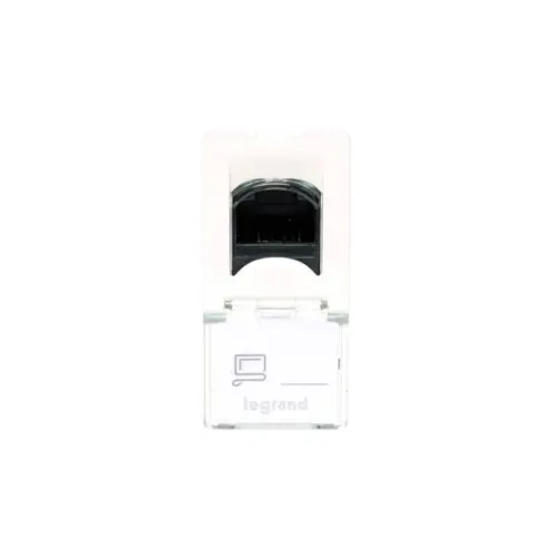 Tomada Telefone Rj45 5E 1Modulo Branco S/Pl 572303B Legrand