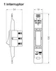 1 Interruptor Paralelo 10A/250V Padrao Preto Weg