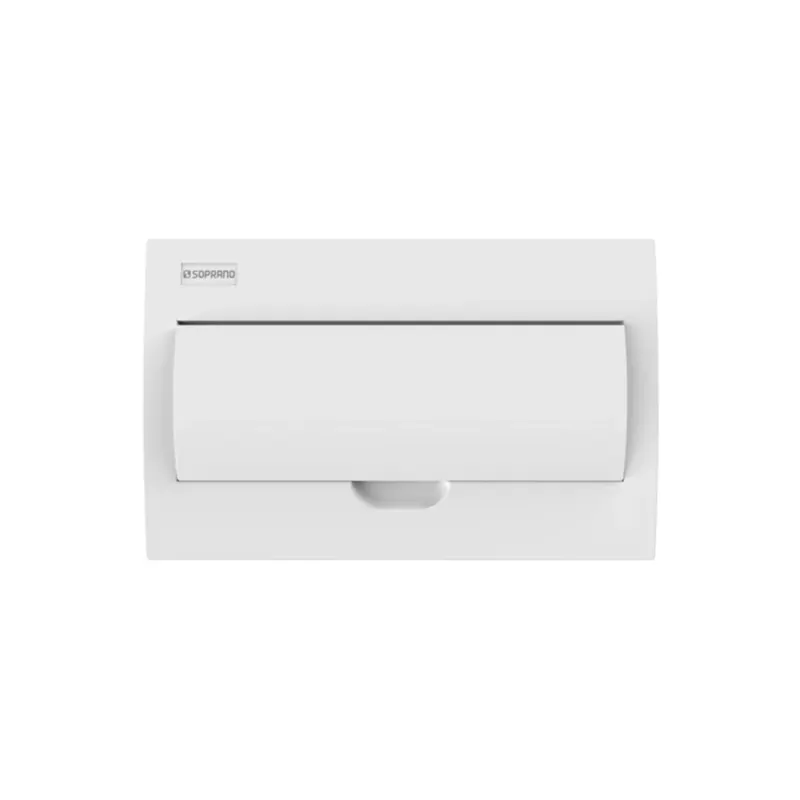 Quadro de Distribuição PVC Embutir 415x240x95mm 18 DIN Soprano