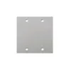 Placa Piso Leve 4X4 Inox Alto Brilho Cega Olivo
