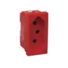 Modulo Tomada 2P+T 20A Vermelho Arteor 593732 Legrand