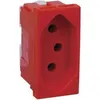 Modulo Tomada 2P+T 20A Vermelho Arteor 593732 Legrand