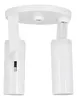 Spot Injetado Liso 2E27 Branco OPL
