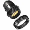 Soquete Universal Preto + Arruela 2A - 250V Marcai