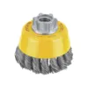 Escova Copo De Aço Trançado 3 DW4910M DeWalt