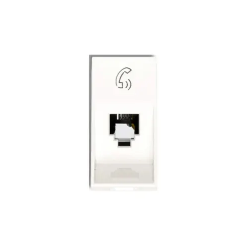 Modulo Tomada RJ11 Telefone Branco Arteor 582542B Legrand