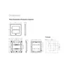 Miniplaca Embutir Moveis 2 Postos Compose Branca Weg