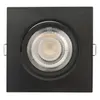 Mini Spot Led Preto, 3W 3000K Bivolt Quadrado Luminatti