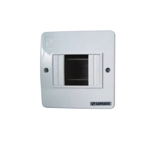 Quadro Distribuicao Sobrepor 115x120x64mm 04Iec-Sp Soprano***