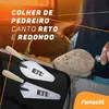 Colher de Pedreiro 8 Canto Reto Famastil