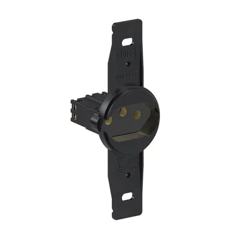 1 Tomada 2P+T 10A / 250V Red Padrao Preto Preto Weg