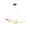 Pendente Cablata 36W Led Dourado 3000K Or1819 Orluce