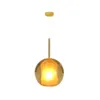 Pendente Inside 40cm 1Xe27 Dourado Orluce