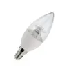 Lampada Vela Transparente 4,3W 2700K E14 Dimerizavel Bivolt Luminatti