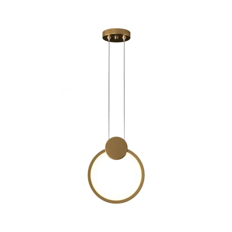 Pendente King lll 12W Led Dourado 3000K OR1763 Dourado Orluce