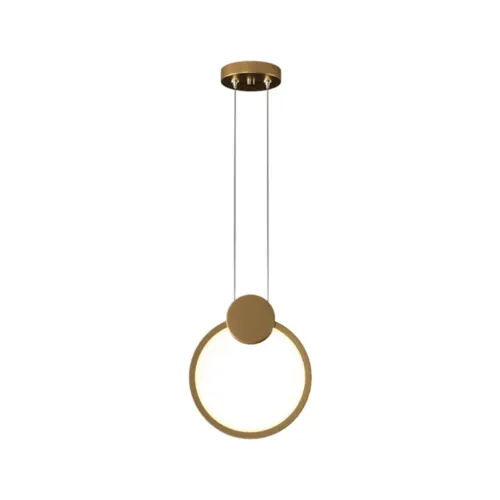 Pendente King lll 12W Led Dourado 3000K OR1763 Dourado Orluce