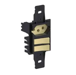 2 Interruptor Paralelo + Tom 20A Padrao Preto Weg