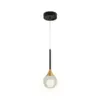 Pendente Bree 5W Led Cobre Preto 3000K Orluce