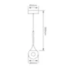 Pendente Bree 5W Led Cobre Preto 3000K Orluce