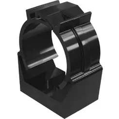 Abracadeira PVC 1" Preta Wetzel