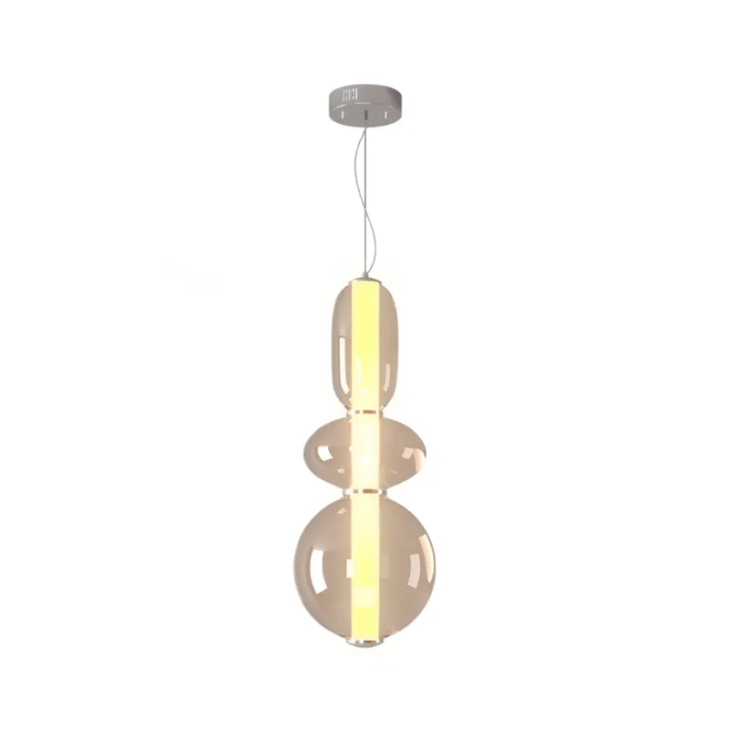 Pendente Bolla Led 30W 3000K 25cm Ambar Orluce