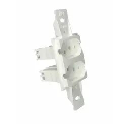 2 Tomada 2P+T 10A / 250V Klin Branco Weg