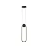Pendente King ll 15W Led Dourado 3000K OR1760 Preto Orluce