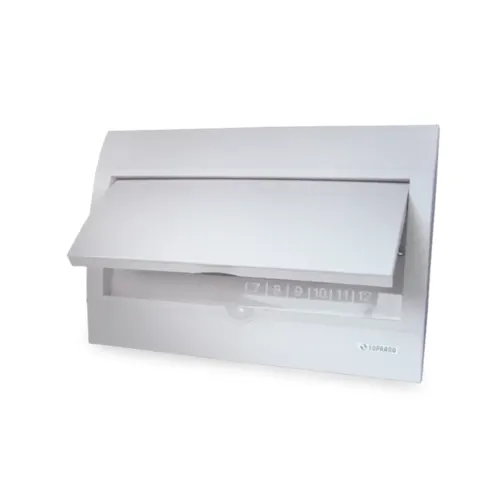Quadro Distribuicao Embutir 298x203x95mm 12Iec-Pb Soprano
