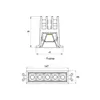 Modulo De Embutir Veneza Para Perffil No Frame 2W SLED 9171 MisterLed