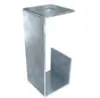 Gancho Curto Reforcado P/ Perfilado 38X38mm Perfil Lider
