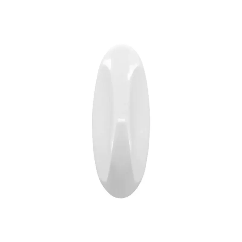 Gancho Ambar De Plastico Branco P TekBond