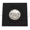 Mini Spot Led Preto 3W 4000K Bivolt Quadrado Luminatti