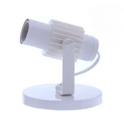 Spot Injetado Aletado 1E27 Branco OPL