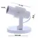 Spot Injetado Aletado 1E27 Branco OPL
