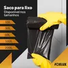 Saco para Lixo 30L 59 x 62cm Preto 10 Unidades Rolo Foxlux