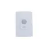 Sensor de Presenca Microcontrolado Com Chave e Fotocelula Branco Qualitronix