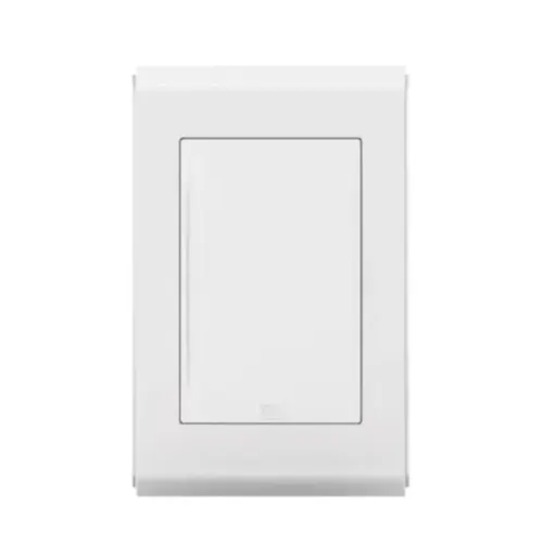 Placa 4X2 Cega Style Branco/Branco