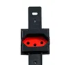 1 Tomada 2P+T 10A / 250V Padrao Preto Vermelho Weg