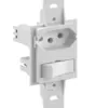 1 Interruptor Paralelo + Tomada 20A Klin Branco Weg