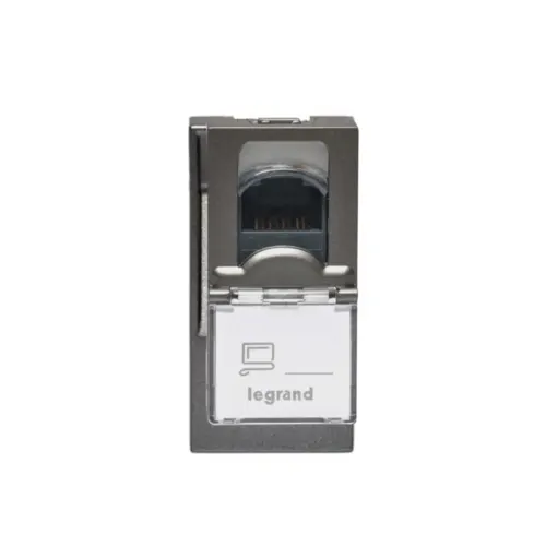 Modulo Tomada RJ45 CAT5E Magnesio Arteor 572803B Legrand
