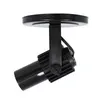 Spot Injetado Aletado 1E27 Preto OPL