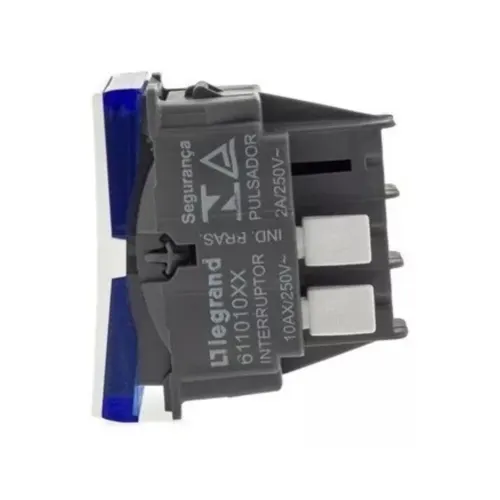 Modulo Interruptor Paralelo 10A 250V Branca Pial Plus + Legrand